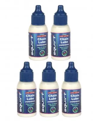 Смазка цепи Squirt Chain Lube, 100% bio, E-Bike, 15мл.