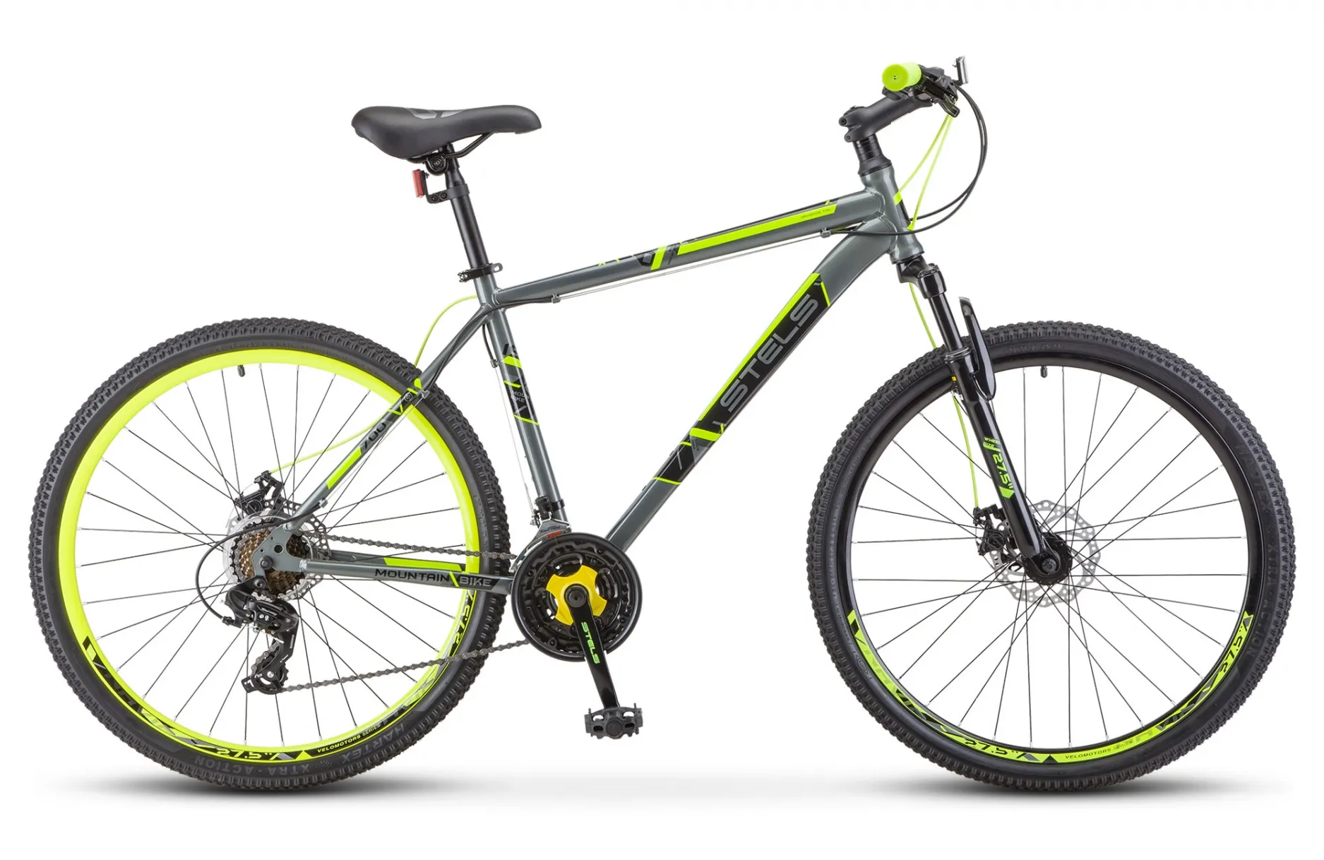 Велосипед STELS Navigator-700 MD 27.5"   21" Черный/белый F020