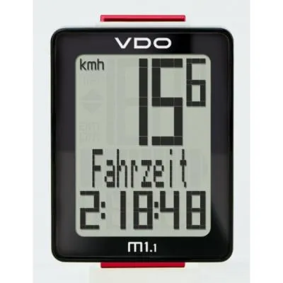 Велокомпьютер VDO M1.1 5 функций 3 строчный диспле