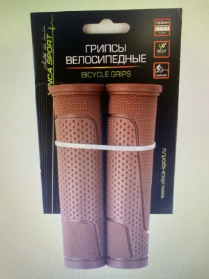 Vinca Sport Грипсы резиновые коричневые 125 мм